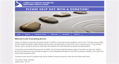 Desktop Screenshot of bereavement-counselling.org